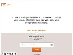 Sites similar to yodeck.com