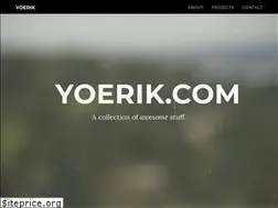 Sites similar to yoerik.com