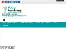Sites similar to yoga-anatomy.com
