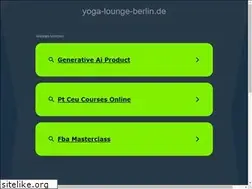 Sites similar to yoga-lounge-berlin.de