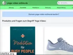 Sites similar to yoga-video-online.de