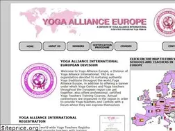 Sites similar to yogaallianceeurope.net