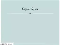 Sites similar to yogaatspace.com