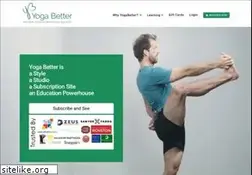 Sites similar to yogabetter.com