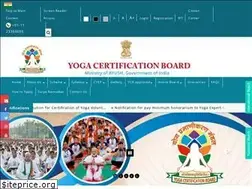 Sites similar to yogacertificationboard.nic.in