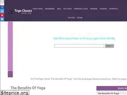 Sites similar to yogaclassesnear.me