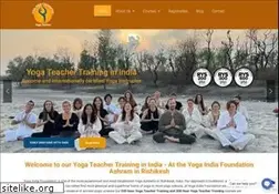 Sites similar to yogaindiafoundation.com