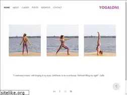 Sites similar to yogaloni.com
