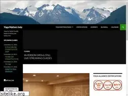 Sites similar to yogamattersindy.com
