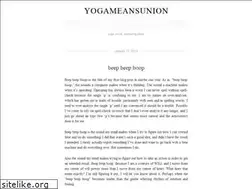 Sites similar to yogameansunion.wordpress.com
