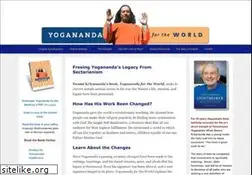 Sites similar to yoganandafortheworld.com