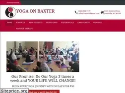 Sites similar to yogaonbaxter.com