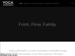 Sites similar to yogaonbroadst.com