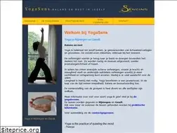 Sites similar to yogasens.nl