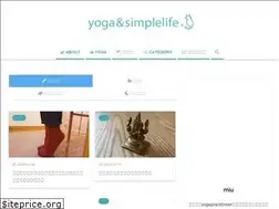 Sites similar to yogasimplelife.com