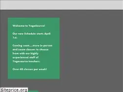 Sites similar to yogasource-santafe.com