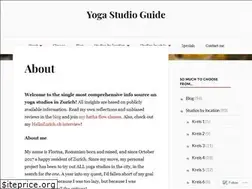 Sites similar to yogastudio.guide