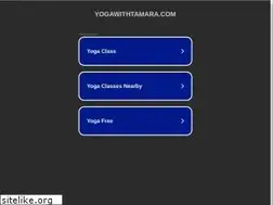 Sites similar to yogawithtamara.com