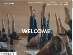 Sites similar to yogaworx.com.au