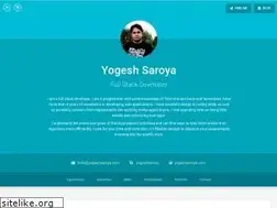 Sites similar to yogeshsaroya.com