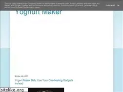 Sites similar to yoghurt-makers.blogspot.com