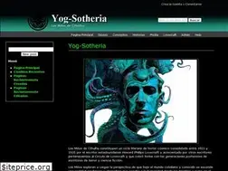 Sites similar to yogsotheria.wikidot.com