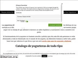 Sites similar to yogurteras.net