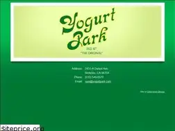 Sites similar to yogurtpark.com