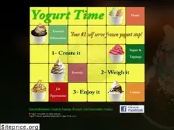 Sites similar to yogurttime.com
