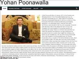 Sites similar to yohanpoonawalla.com