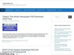 Sites similar to yojanapdf.com