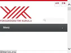Sites similar to yok.gov.tr