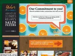 Sites similar to yokesfreshmarkets.com