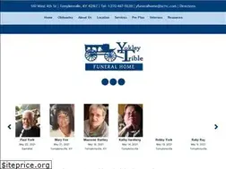 Sites similar to yokleytriblefuneralhome.com