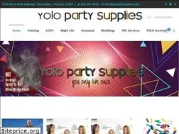 Sites similar to yolopartysupplies.com