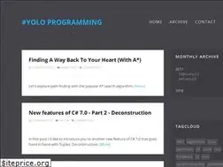 Sites similar to yoloprogramming.com