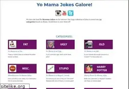 Sites similar to yomamajokesgalore.com