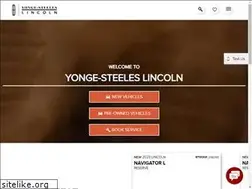 Sites similar to yongesteeleslincolnsales.com