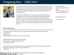 Sites similar to yongsungkim.com