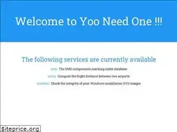 Sites similar to yooneed.one