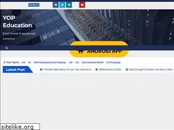 Sites similar to yopeducation.com