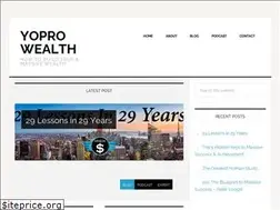 Sites similar to yoprowealth.com