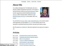 Sites similar to yorickpeterse.com
