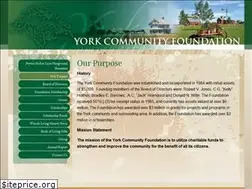 Sites similar to yorkcommunityfoundation.org