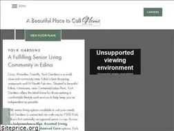 Sites similar to yorkgardens.org