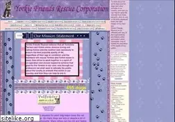 Sites similar to yorkiefriendsrescue.com