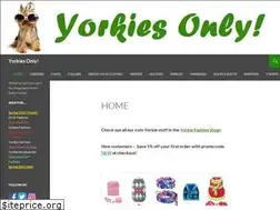 Sites similar to yorkiesonly.com