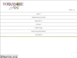 Sites similar to yorkshireales.co.uk