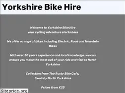 Sites similar to yorkshirebikehire.co.uk