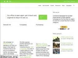 Sites similar to yorkshirecnd.org.uk